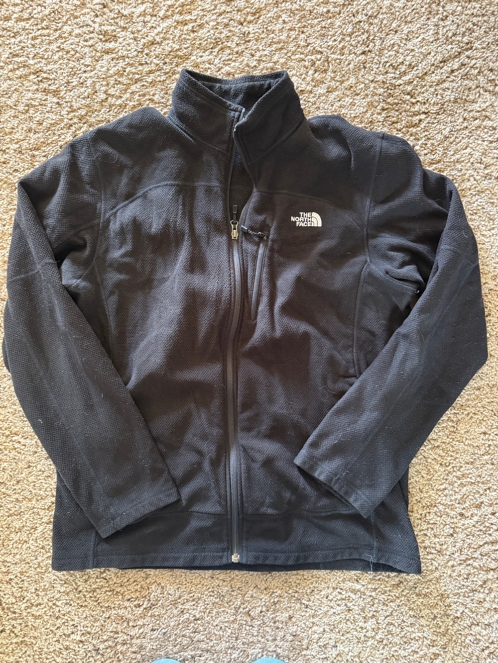 The North Face Men's Black Zip-Up Performance Fleece Jacket